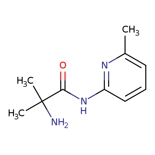 2-amino-2-methyl-N-(6-methylpyridin-2-yl)propanamide