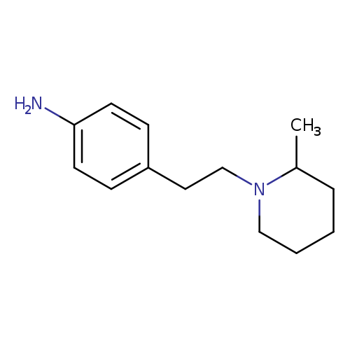 4-[2-(2-Methylpiperidin-1-yl)ethyl]aniline