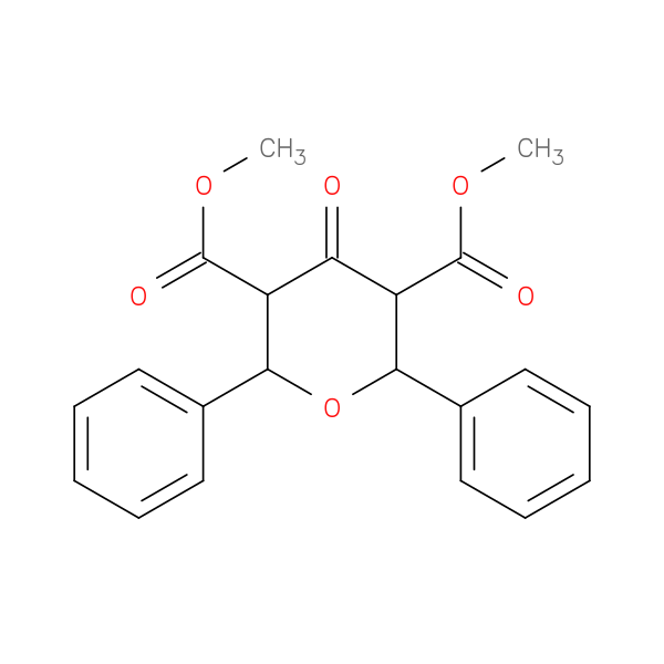 3,5-Dimethyl 4-oxo-2,6-diphenyloxane-3,5-dicarboxylate
