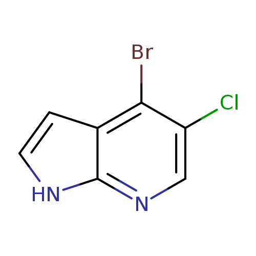 4-Bromo-5-chloro-7-aza-1H-indole
