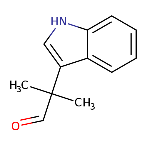 2-(1H-indol-3-yl)-2-methylpropanal