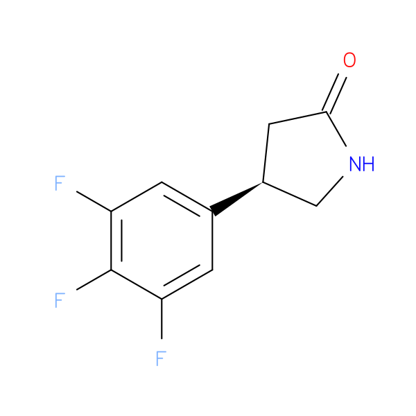 (4R)-4-(3,4,5-trifluorophenyl)pyrrolidin-2-one