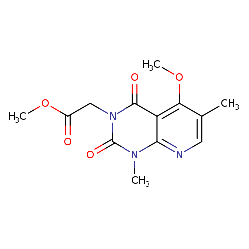 methyl 2-{5-methoxy-1,6-dimethyl-2,4-dioxo-1H,2H,3H,4H-pyrido[2,3-d]pyrimidin-3-yl}acetate