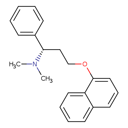 Benzenemethanamine, N,N-dimethyl-α-[2-(1-naphthalenyloxy)ethyl]-, (αS)-