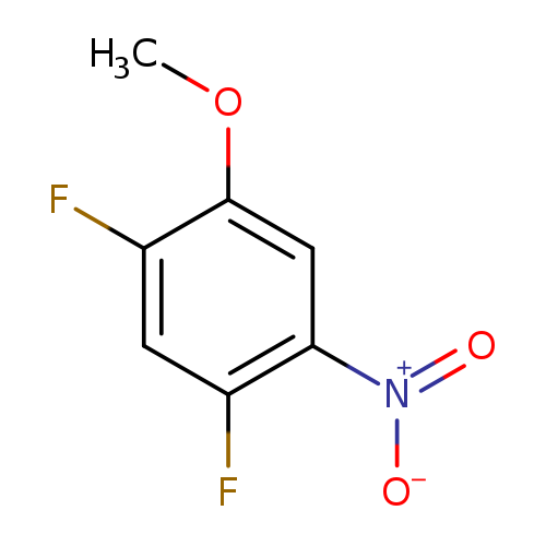 Benzene, 1,5-difluoro-2-methoxy-4-nitro-