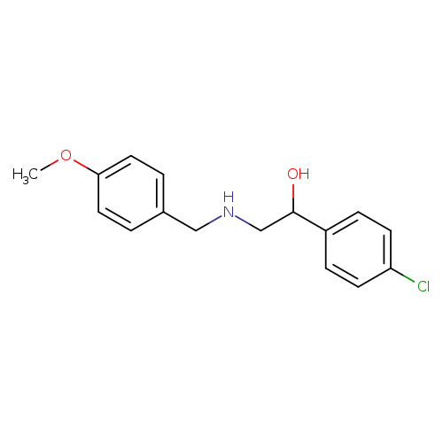 1-(4-chlorophenyl)-2-{[(4-methoxyphenyl)methyl]amino}ethan-1-ol