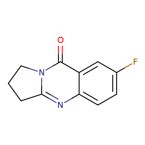 Pyrrolo[2,1-b]quinazolin-9(1H)-one, 7-fluoro-2,3-dihydro-