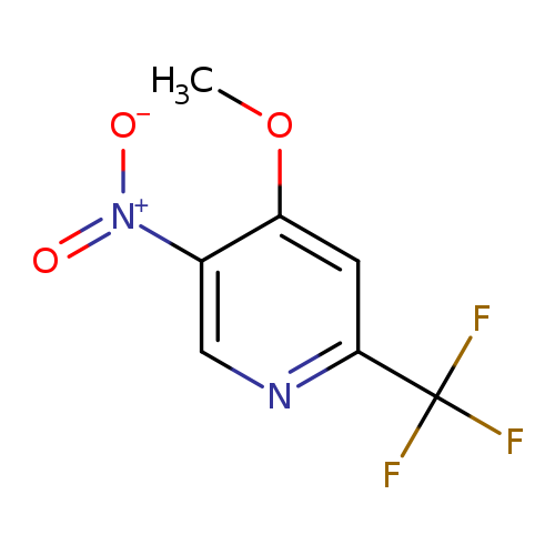 Pyridine, 4-methoxy-5-nitro-2-(trifluoromethyl)-