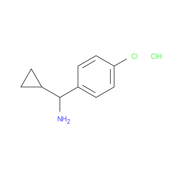 (4-Chlorophenyl)(cyclopropyl)methanamine hydrochloride