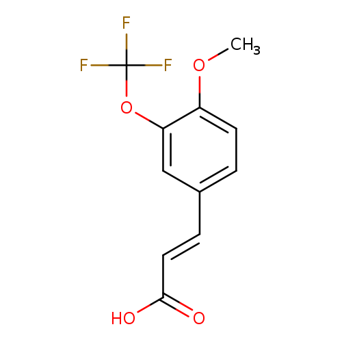 3-(4-Methoxy-3-(trifluoromethoxy)phenyl)acrylic acid