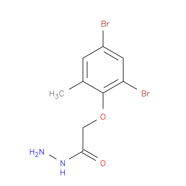 2-(2,4-Dibromo-6-methylphenoxy)acetohydrazide