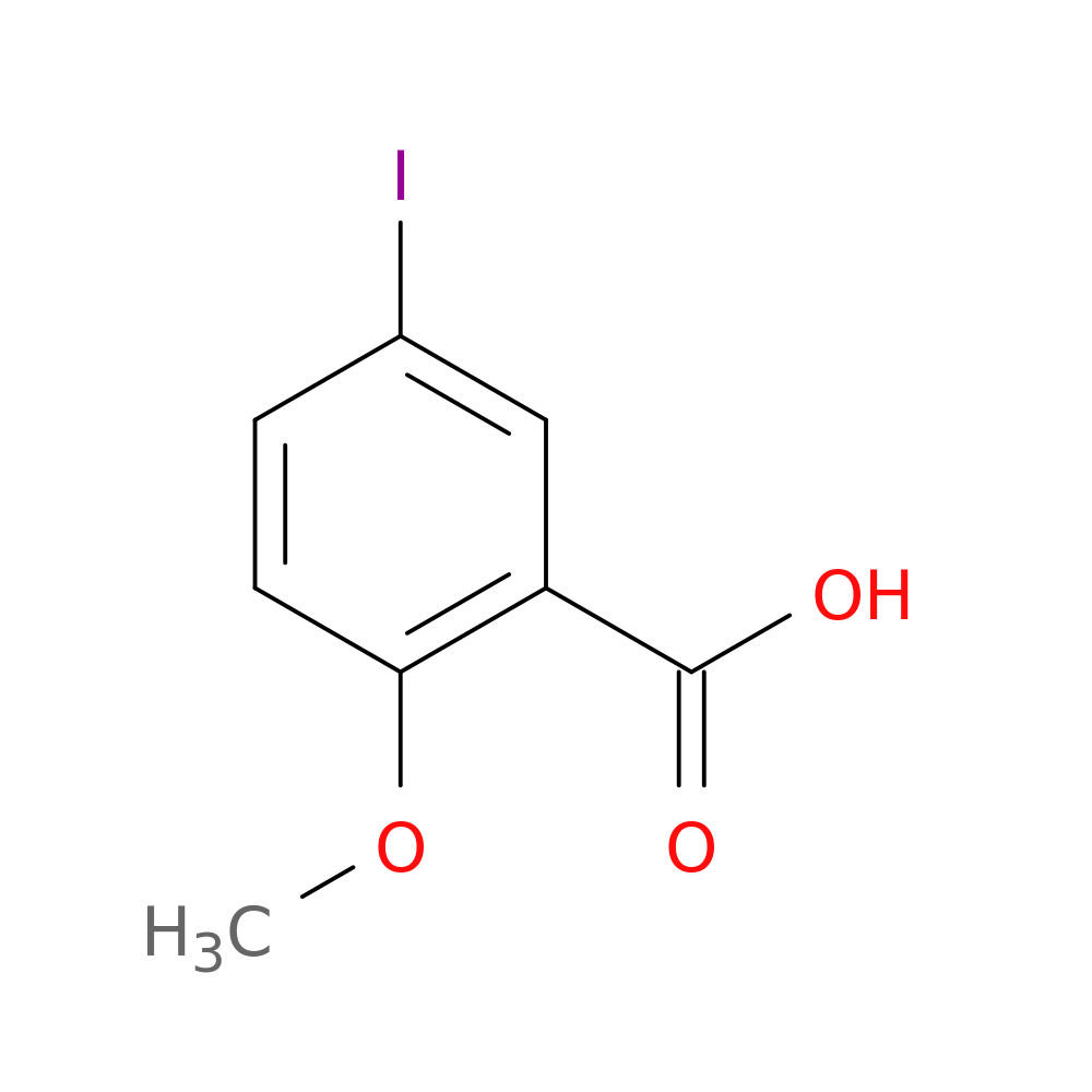 5-Iodo-2-Methoxybenzoic Acid