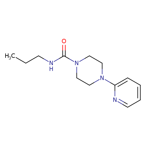 N-propyl-4-(pyridin-2-yl)piperazine-1-carboxamide
