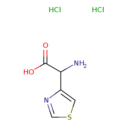 2-amino-2-(1,3-thiazol-4-yl)aceticaciddihydrochloride