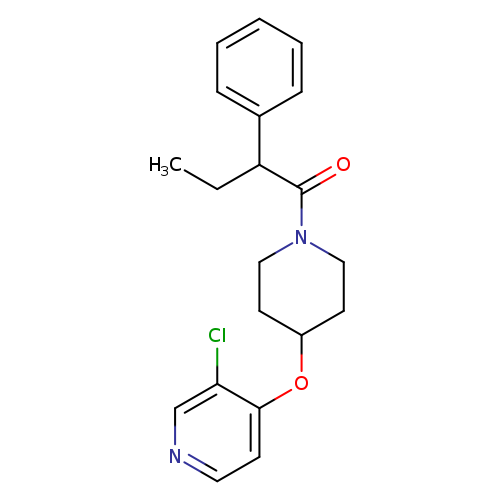 1-{4-[(3-chloropyridin-4-yl)oxy]piperidin-1-yl}-2-phenylbutan-1-one