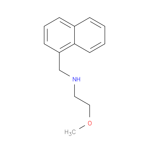 (2-methoxyethyl)[(naphthalen-1-yl)methyl]amine