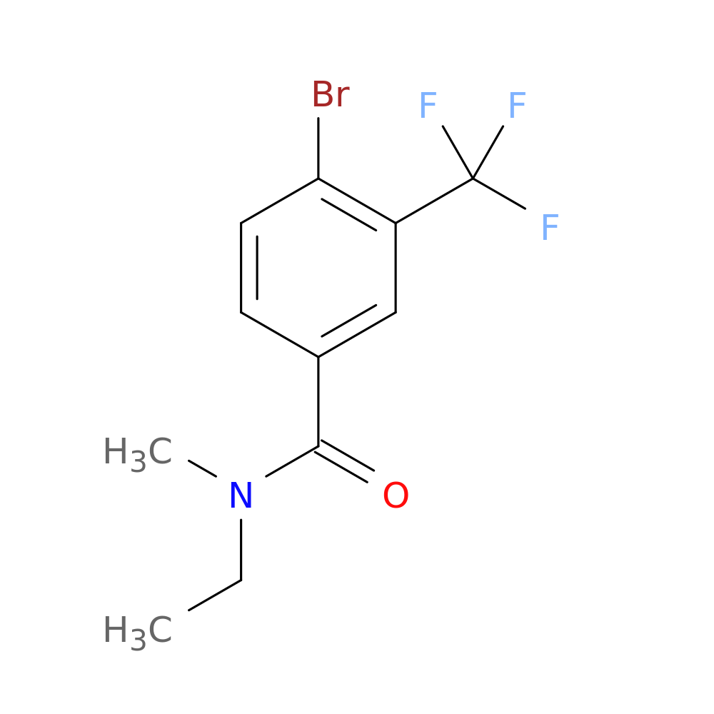 4-Bromo-N-ethyl-N-methyl-3-trifluoromethyl-benzamide