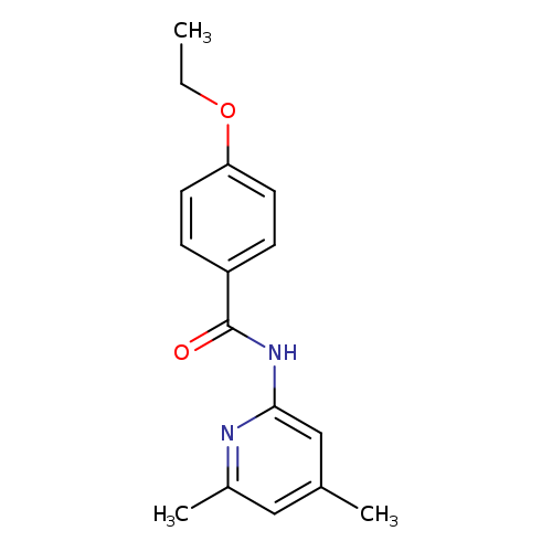 N-(4,6-dimethyl-2-pyridinyl)-4-ethoxybenzamide