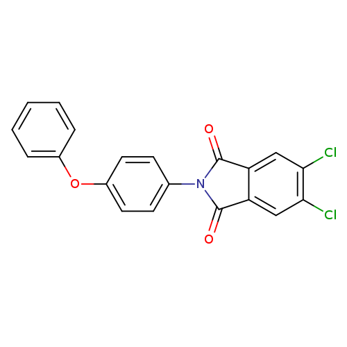 5,6-dichloro-2-(4-phenoxyphenyl)-2,3-dihydro-1H-isoindole-1,3-dione