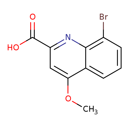 8-Bromo-4-methoxyquinoline-2-carboxylic acid