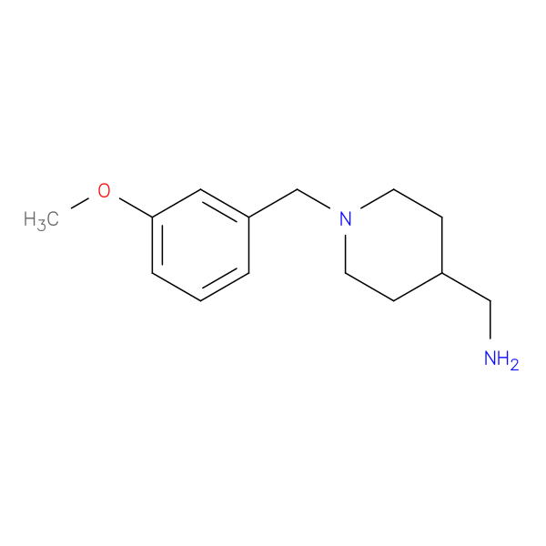 [1-(3-Methoxybenzyl)piperidin-4-yl]methylamine