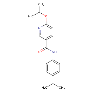 N-[4-(propan-2-yl)phenyl]-6-(propan-2-yloxy)pyridine-3-carboxamide