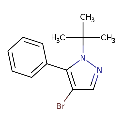 1H-Pyrazole, 4-bromo-1-(1,1-dimethylethyl)-5-phenyl-