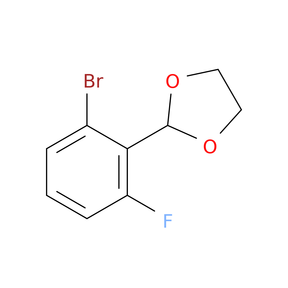2-(2-Bromo-6-fluorophenyl)-1,3-dioxolane
