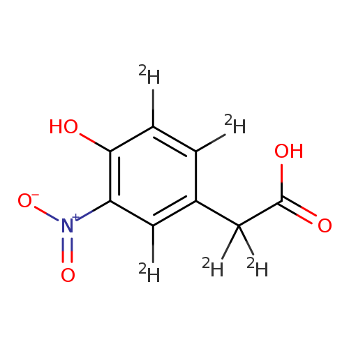 4-Hydroxy-3-nitrophenylacetic Acid-d5