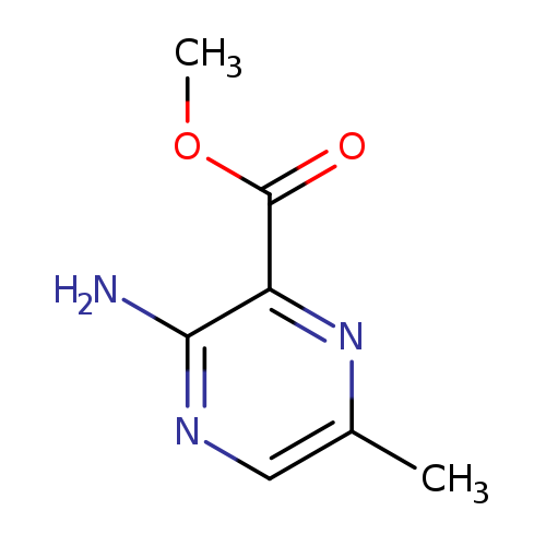 2-Pyrazinecarboxylic acid, 3-amino-6-methyl-, methyl ester