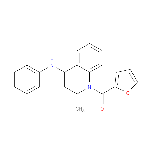 1-(2-Furoyl)-2-methyl-n-phenyl-1,2,3,4-tetrahydroquinolin-4-amine