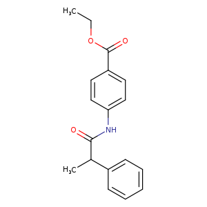 ethyl 4-[(2-phenylpropanoyl)amino]benzoate