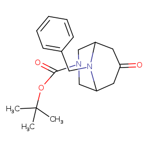 3,9-Diazabicyclo[3.3.1]nonane-3-carboxylic acid, 7-oxo-9-(phenylmethyl)-, 1, 1-dimethylethyl ester