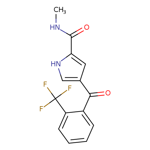 N-methyl-4-[2-(trifluoromethyl)benzoyl]-1H-pyrrole-2-carboxamide