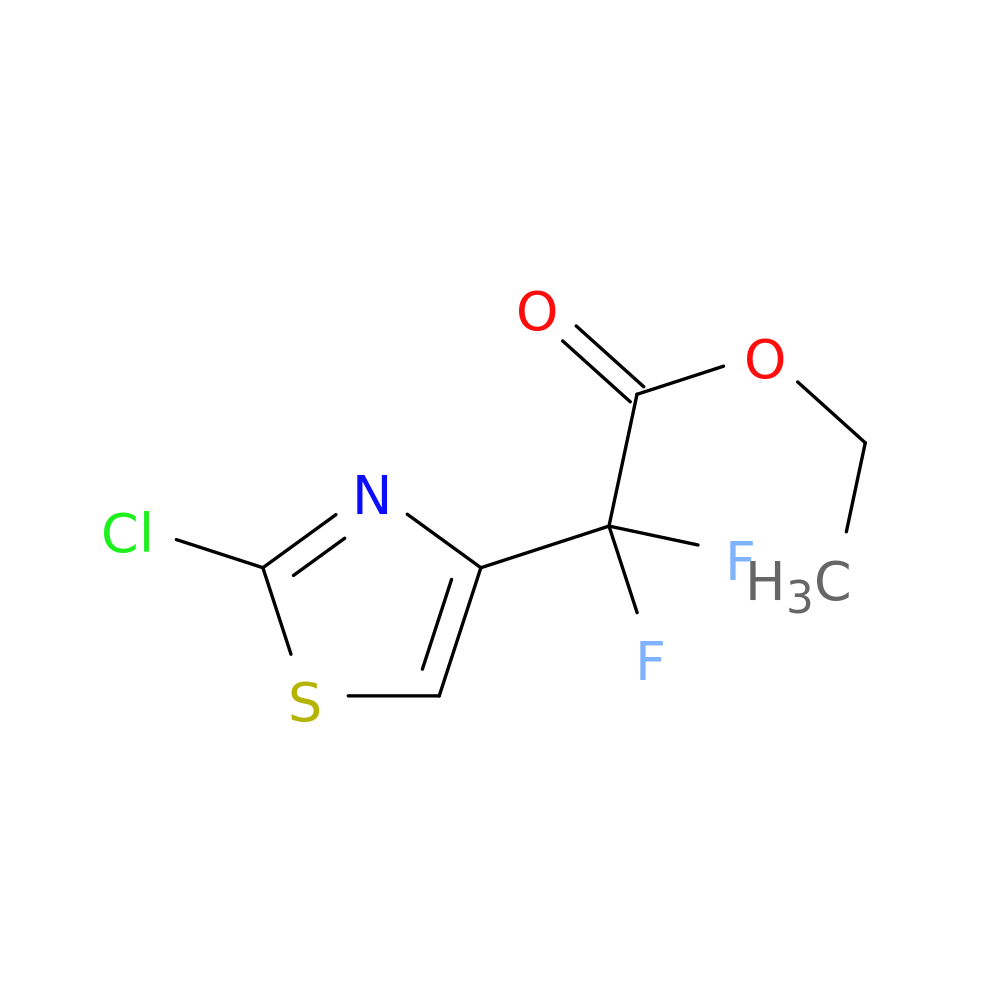ethyl 2-(2-chloro-1,3-thiazol-4-yl)-2,2-difluoroacetate