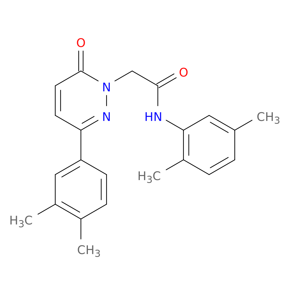 N-(2,5-dimethylphenyl)-2-[3-(3,4-dimethylphenyl)-6-oxo-1,6-dihydropyridazin-1-yl]acetamide