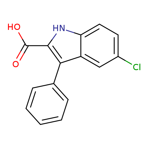1H-Indole-2-carboxylic acid, 5-chloro-3-phenyl-