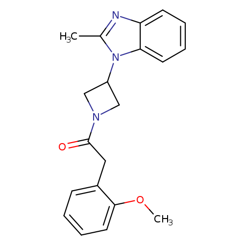 2-(2-methoxyphenyl)-1-[3-(2-methyl-1H-1,3-benzodiazol-1-yl)azetidin-1-yl]ethan-1-one