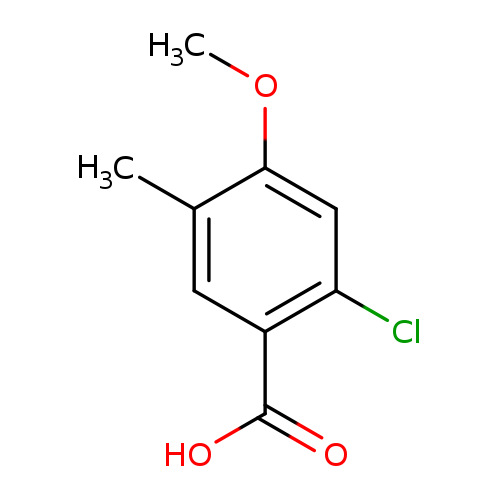2-Chloro-4-methoxy-5-methylbenzoic acid