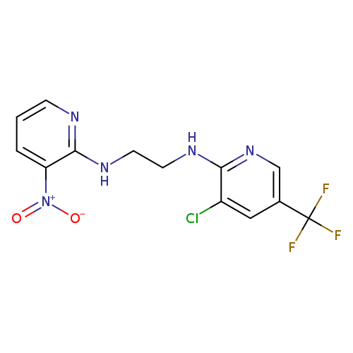 N1-[3-chloro-5-(trifluoromethyl)pyridin-2-yl]-N2-(3-nitropyridin-2-yl)ethane-1,2-diamine