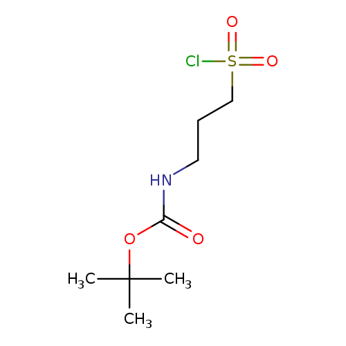 tert-Butyl N-[3-(Chlorosulfonyl)propyl]carbamate
