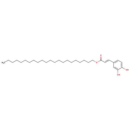 2-Propenoic acid, 3-(3,4-dihydroxyphenyl)-, docosyl ester, (2E)-