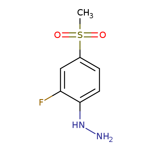 2-Fluoro-4-(methylsulphonyl)phenylhydrazine