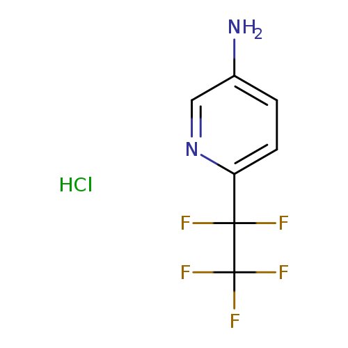 6-(1,1,2,2,2-pentafluoroethyl)pyridin-3-amine hydrochloride
