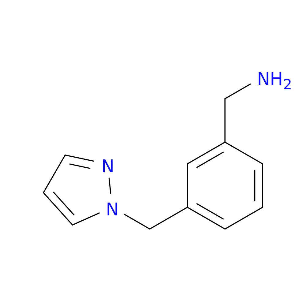 (3-((1H-Pyrazol-1-yl)methyl)phenyl)methanamine