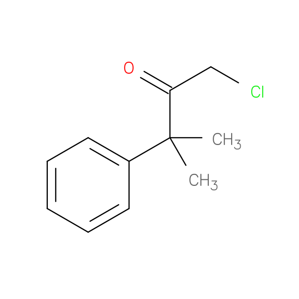 1-chloro-3-methyl-3-phenylbutan-2-one