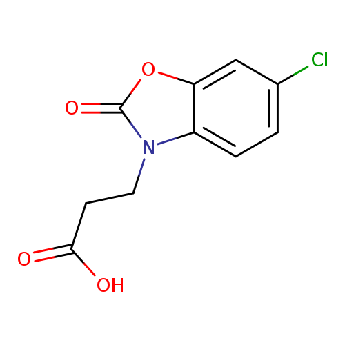 3-(6-Chloro-2-oxo-1,3-benzoxazol-3(2h)-yl)propanoic acid