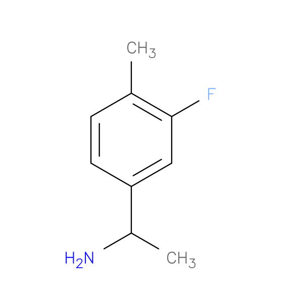 1-(3-FLUORO-4-METHYLPHENYL)ETHAN-1-AMINE