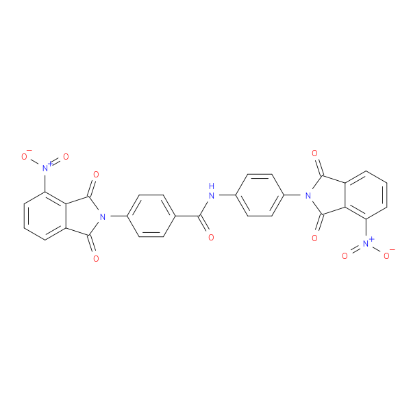4-{4-nitro-1,3-dioxo-1,3-dihydro-2H-isoindol-2-yl}-N-(4-{4-nitro-1,3-dioxo-1,3-dihydro-2H-isoindol-2-yl}phenyl)benzamide