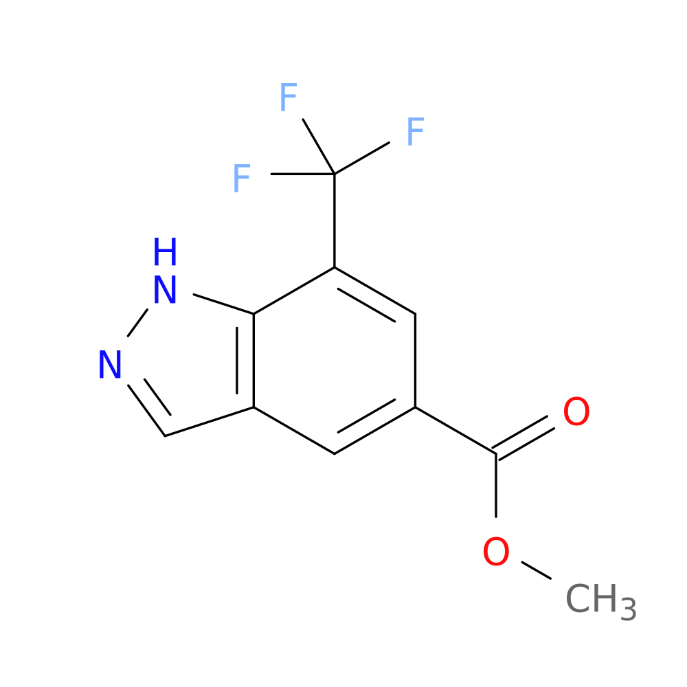 methyl 7-(trifluoromethyl)-1H-indazole-5-carboxylate